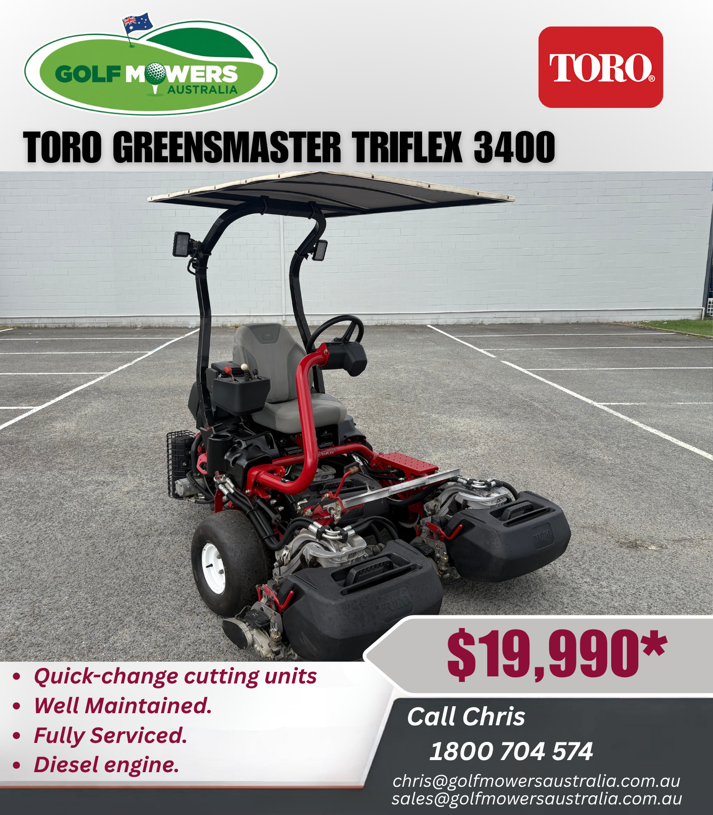 Toro 3400D cover image
