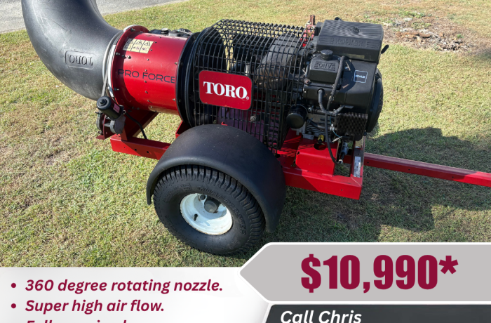 Toro Blower Pro Force, Used