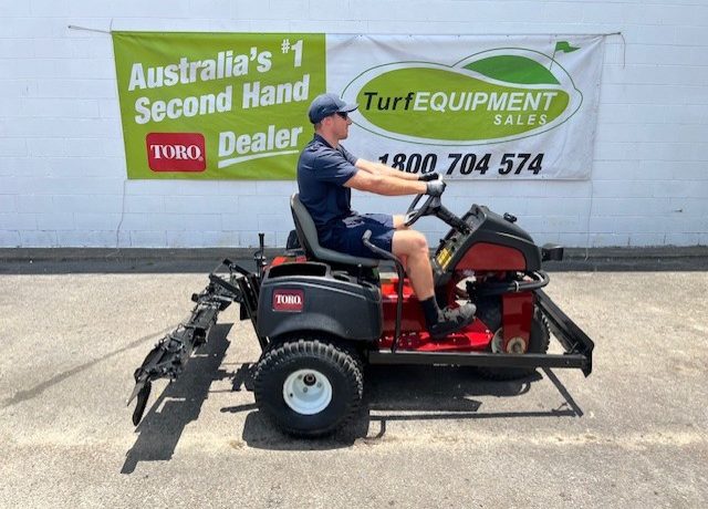 Toro Sand Pro - 3040 Bunker Rake Used Australia - Right Side