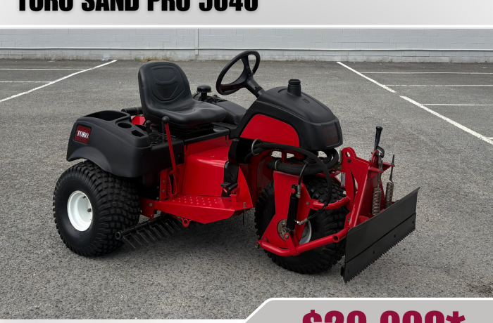 TORO SAND PRO 5040 Used