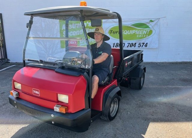 Toro Workman HDX - D 4WD, Used - Australia - Side