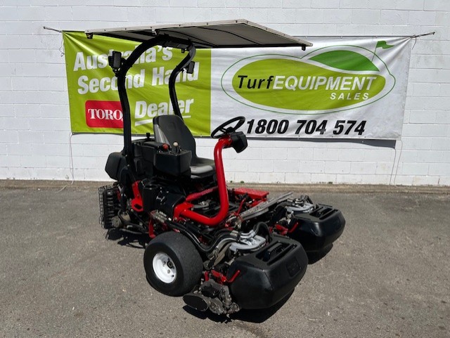 Toro 3400-D Greensmower Used - Australia - Front Angle 3