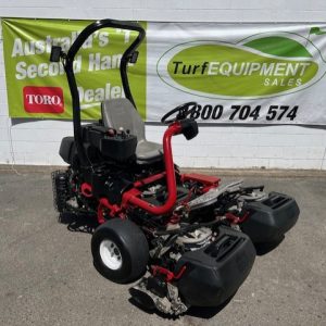 Toro 3420-D Hybrid Triflex Greensmower Used - Australia - Front Angle 1